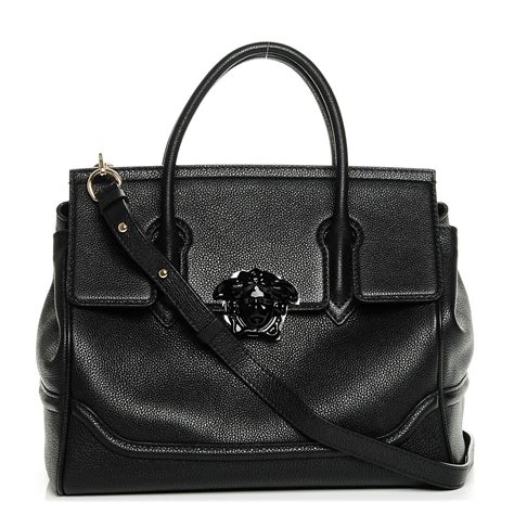 versace collection black handbag|buy versace bag online.